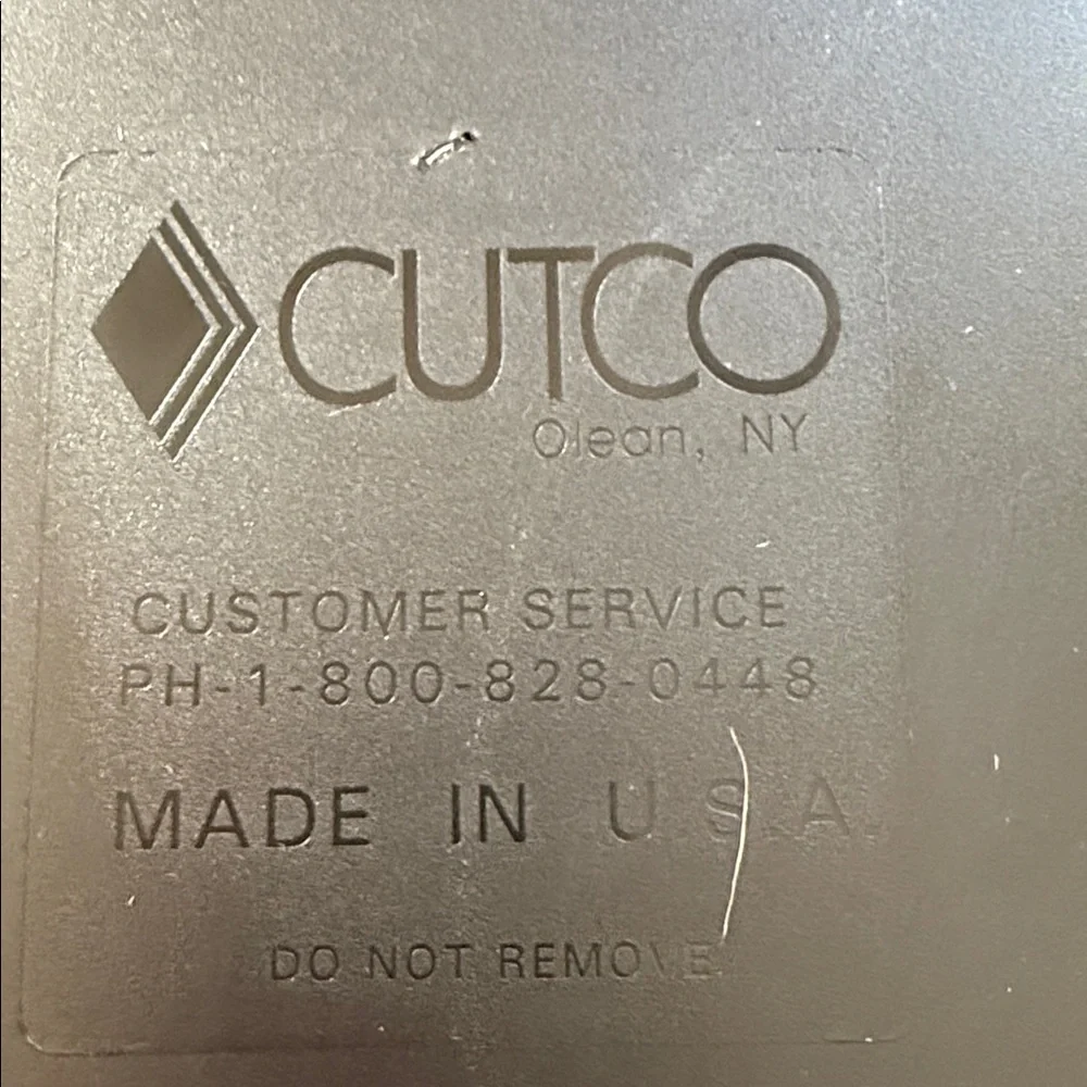 Cutco | Brown Wooden Knife Block Organizer